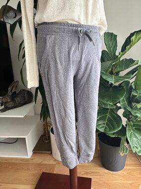 New York Laundry Gray Jogger Sweatpants Drawstring Cozy Lounge Sz S